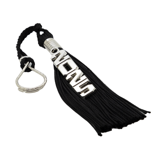 2025 TASSEL KEYCHAIN , Silver