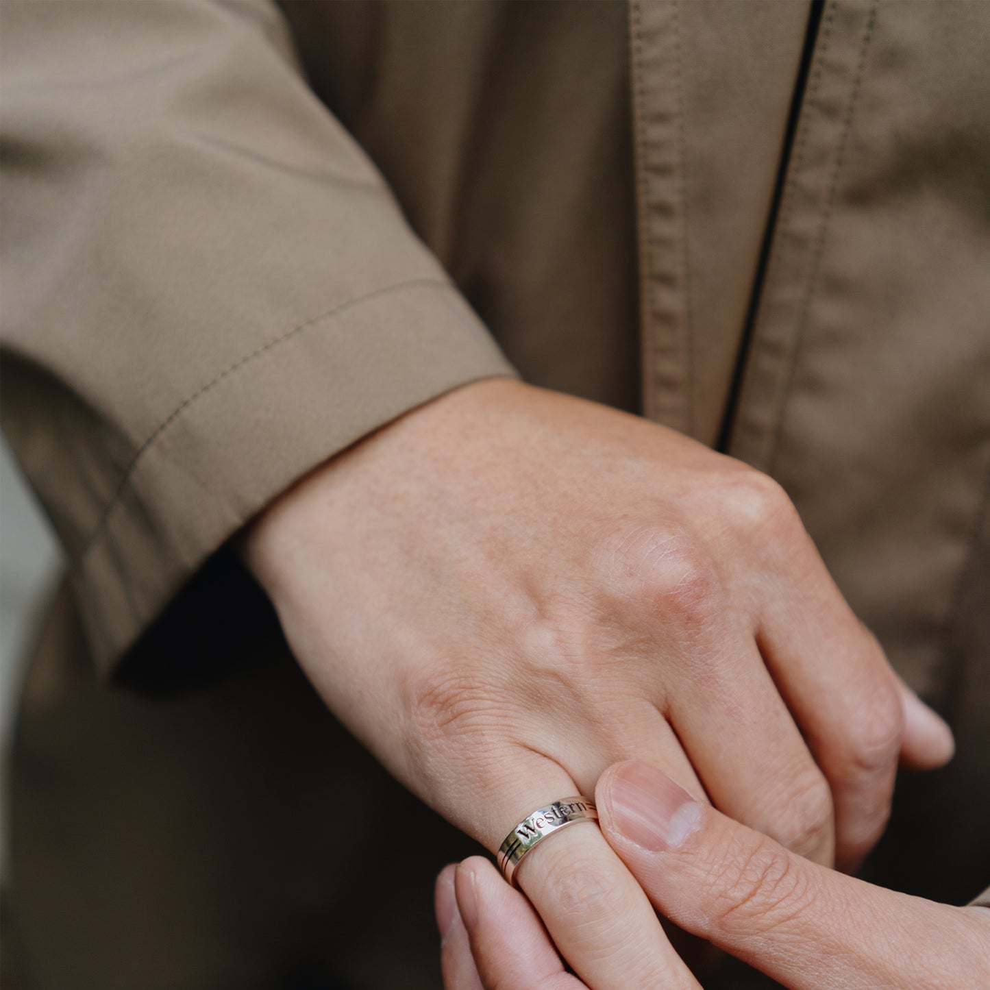 PLEDGE RING - Sterling Silver