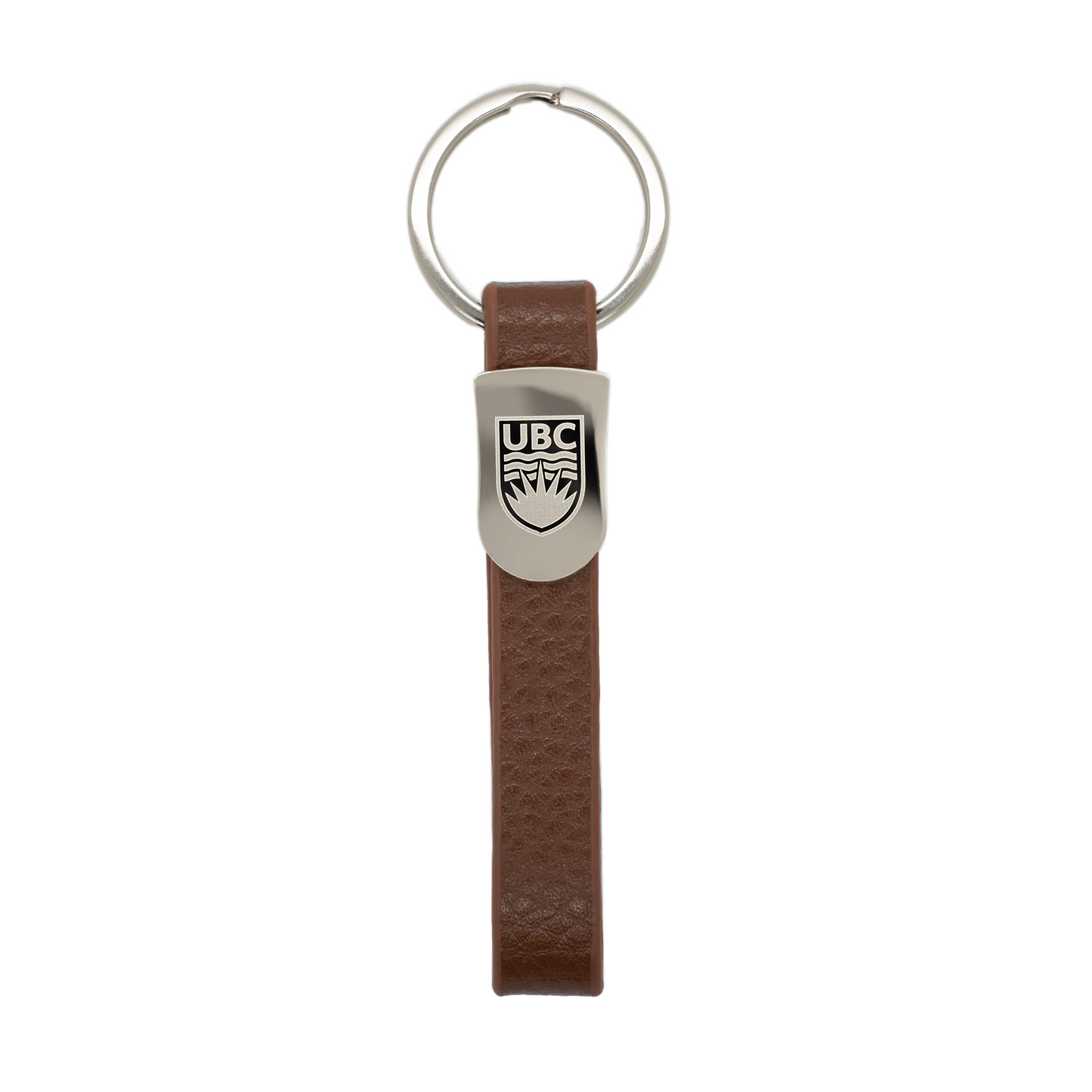 COLLEGIATE LEATHER KEYCHAIN