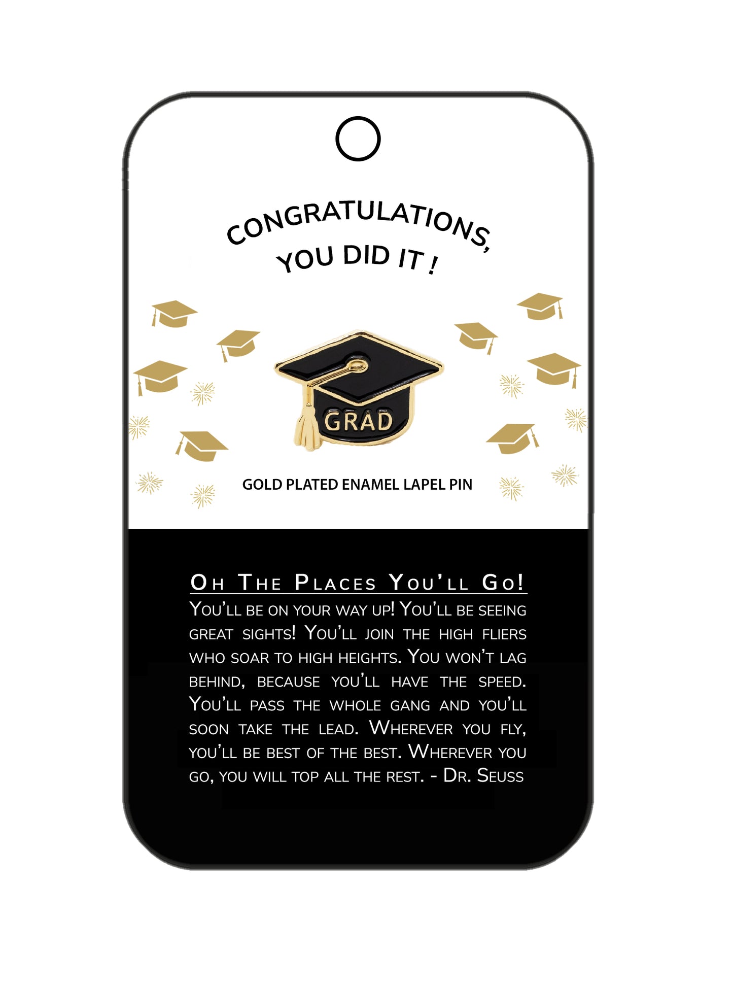 GRAD CAP PIN