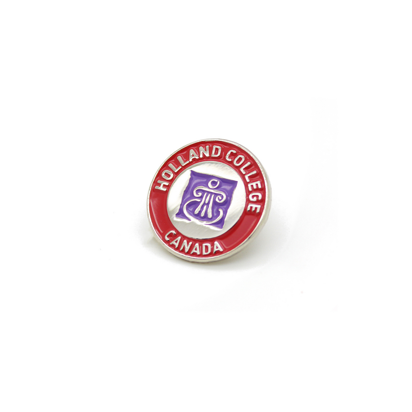 ENAMEL CREST PIN