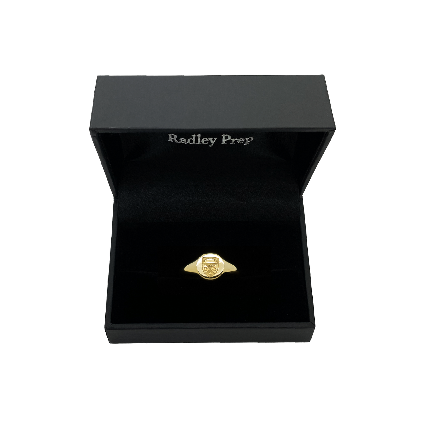 PETITE SIGNET RING - Gold Vermeil