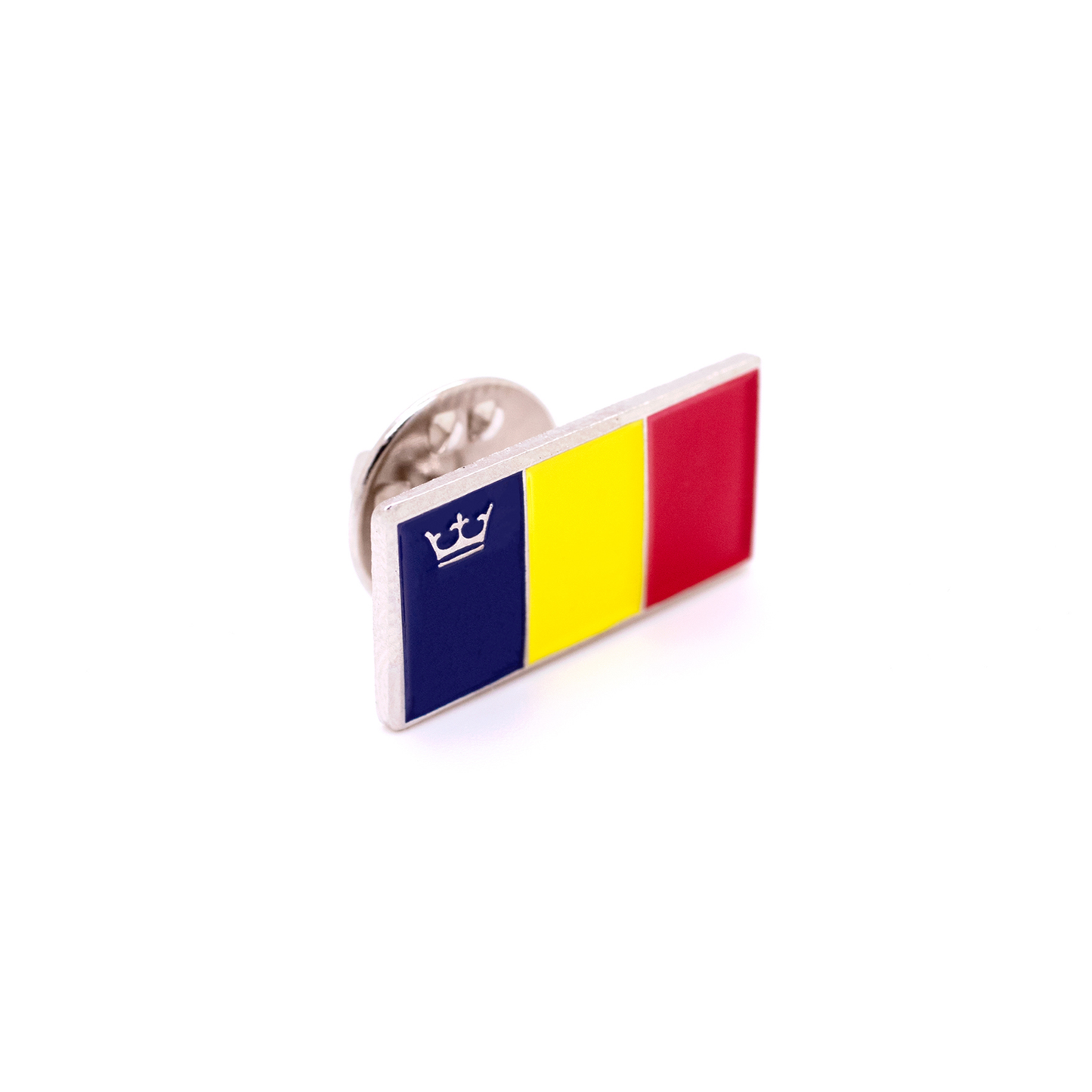 ENAMEL CREST PIN