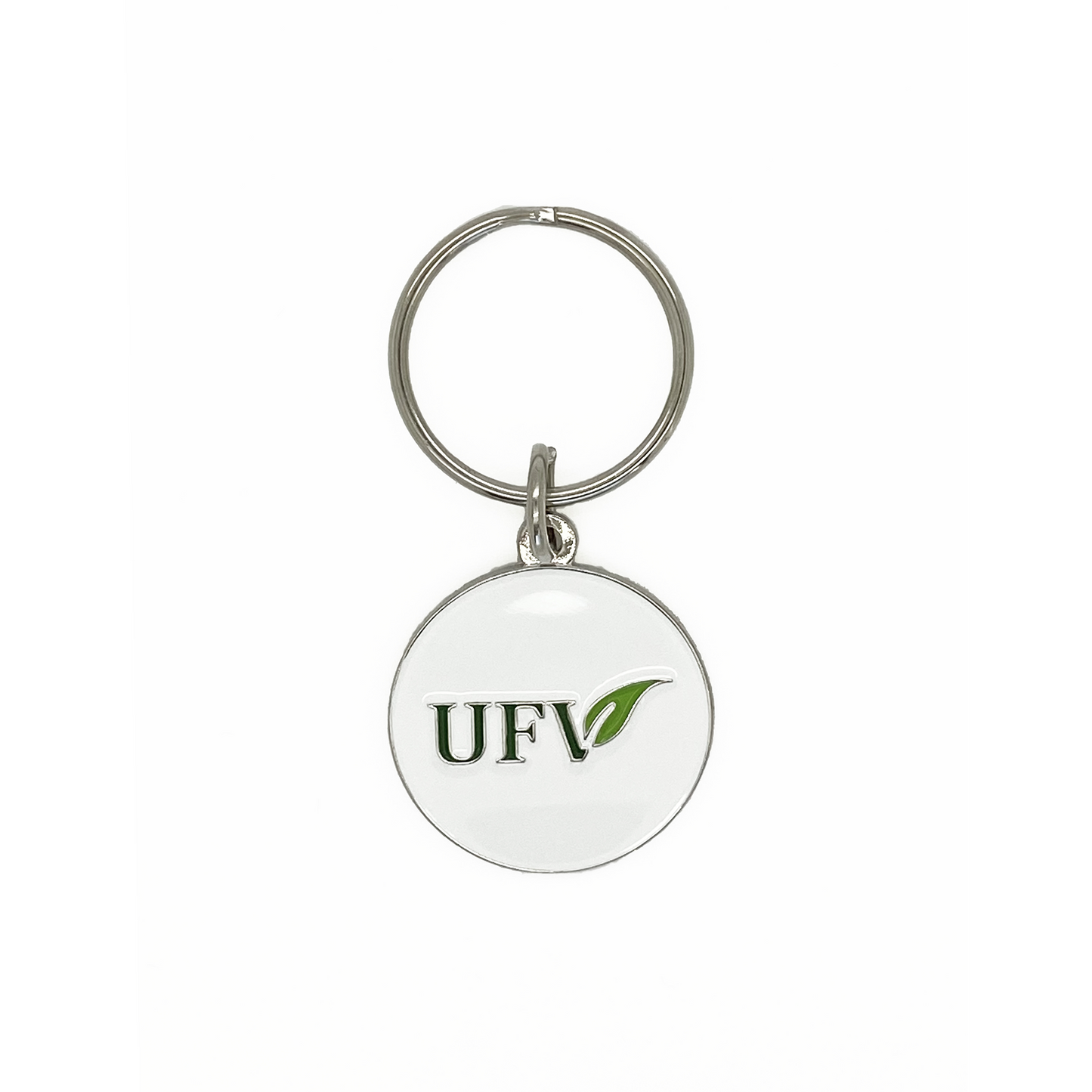 ENAMEL CREST KEYCHAIN