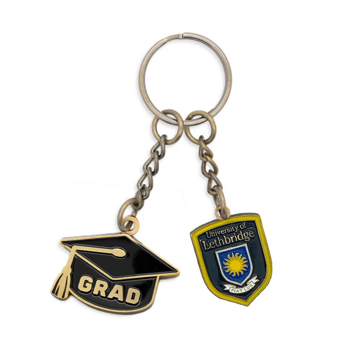 GRAD CREST KEYCHAIN